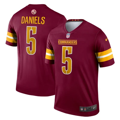 Men's Nike Jayden Daniels Burgundy Washington Commanders Team Legend Jersey