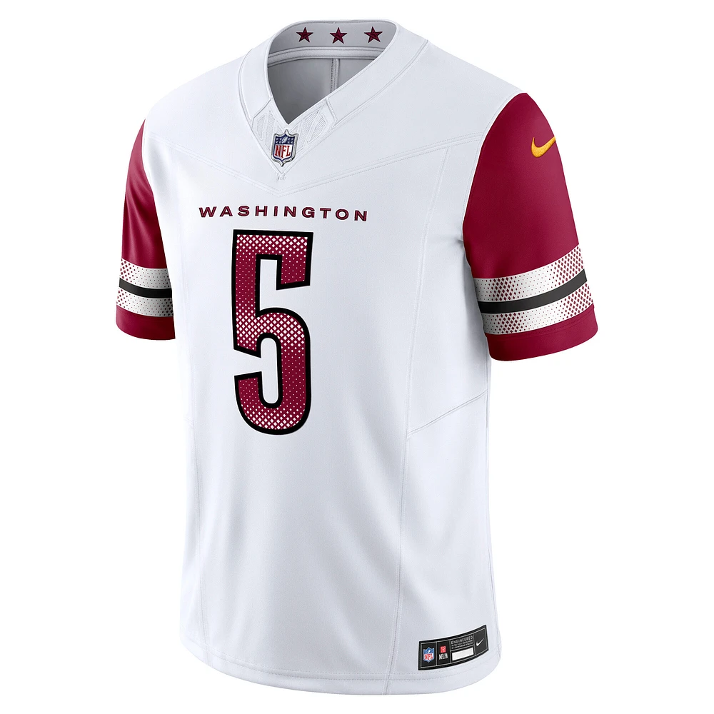 Men's Nike Jayden Daniels White Washington Commanders Vapor F.U.S.E. Limited Jersey