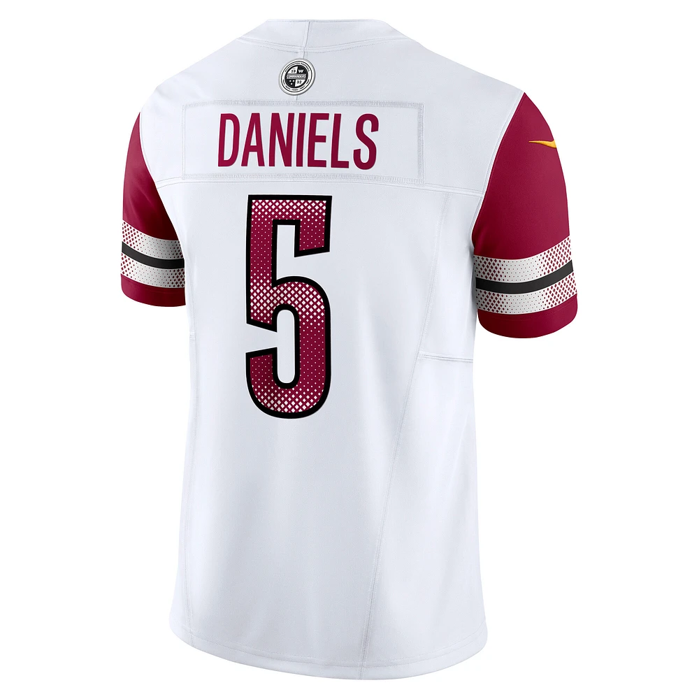 Men's Nike Jayden Daniels White Washington Commanders Vapor F.U.S.E. Limited Jersey