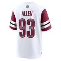 Men's Nike Jonathan Allen White Washington Commanders Game Jersey