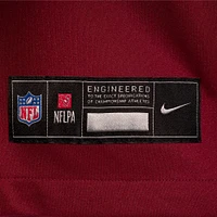 Maillot Nike Josh Conerly Jr. bordeaux pour homme, Washington Commanders, choix de premier tour la draft NFL 2025