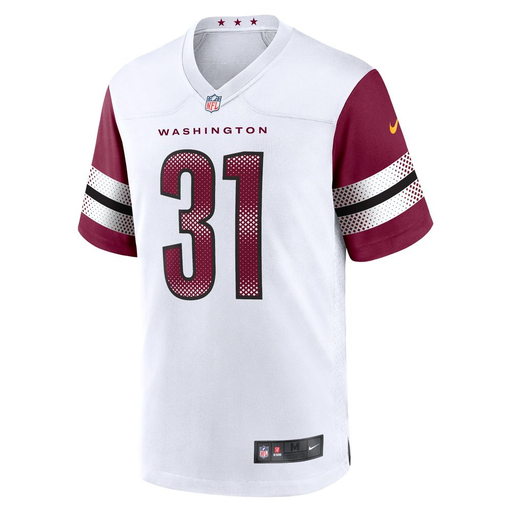 Men's Nike Kamren Curl White Washington Commanders Game Jersey