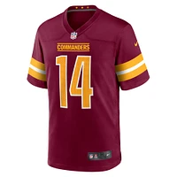 Men's Nike Olamide Zaccheaus Washington Commanders Game Jersey