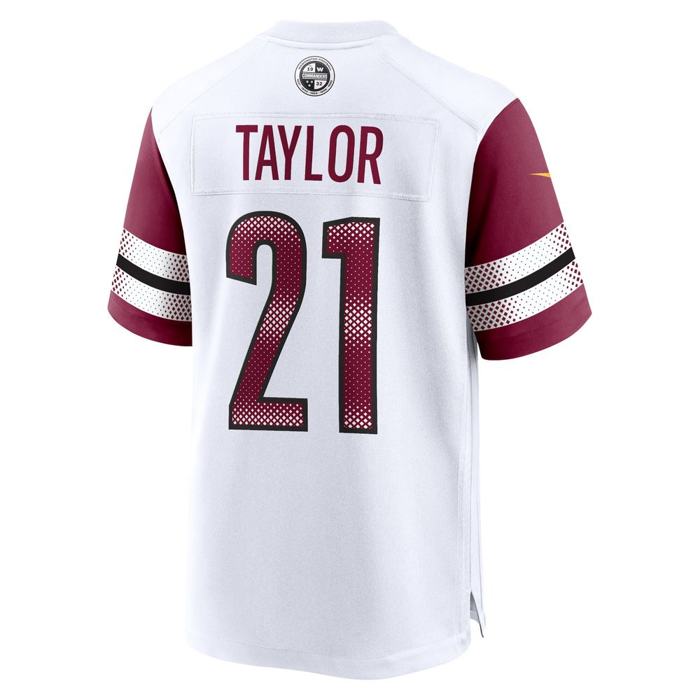 Men's Nike Sean Taylor White Washington Commanders Retired Player Game Jersey