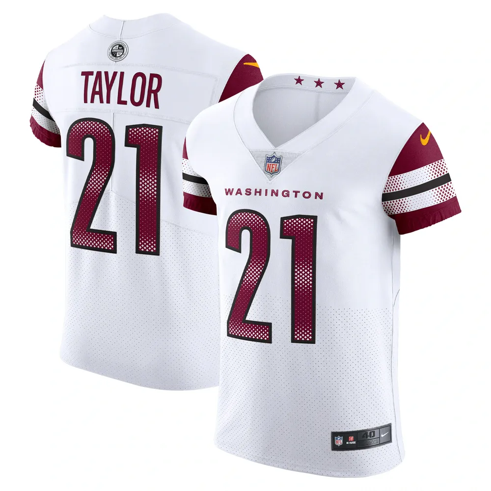 Maillot de joueur retraité Nike Sean Taylor blanc Washington Commanders Vapor Elite pour homme