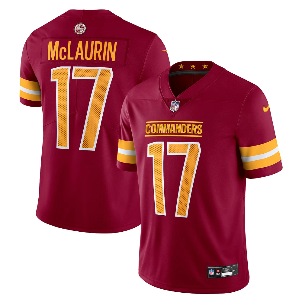 Men's Nike Terry McLaurin Burgundy Washington Commanders  Vapor Untouchable Limited Jersey