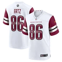 Men's Nike Zach Ertz  White Washington Commanders Game Jersey