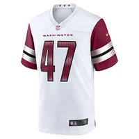Men's Nike Zane Gonzalez  White Washington Commanders Game Jersey