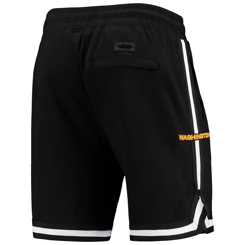 Men's Pro Standard Black Washington Football Team Core Logo Shorts