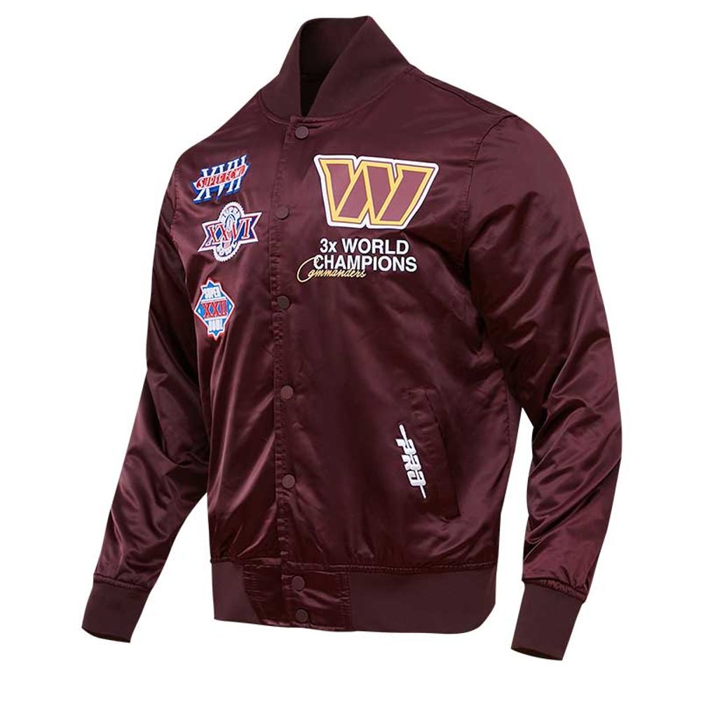 Vintage Sports Warehouse Washington Redskins Satin Jacket (Size L) — Roots