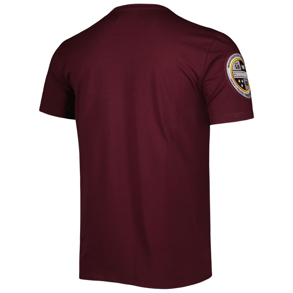 Men's Pro Standard Burgundy Washington Commanders Hometown Collection T-Shirt