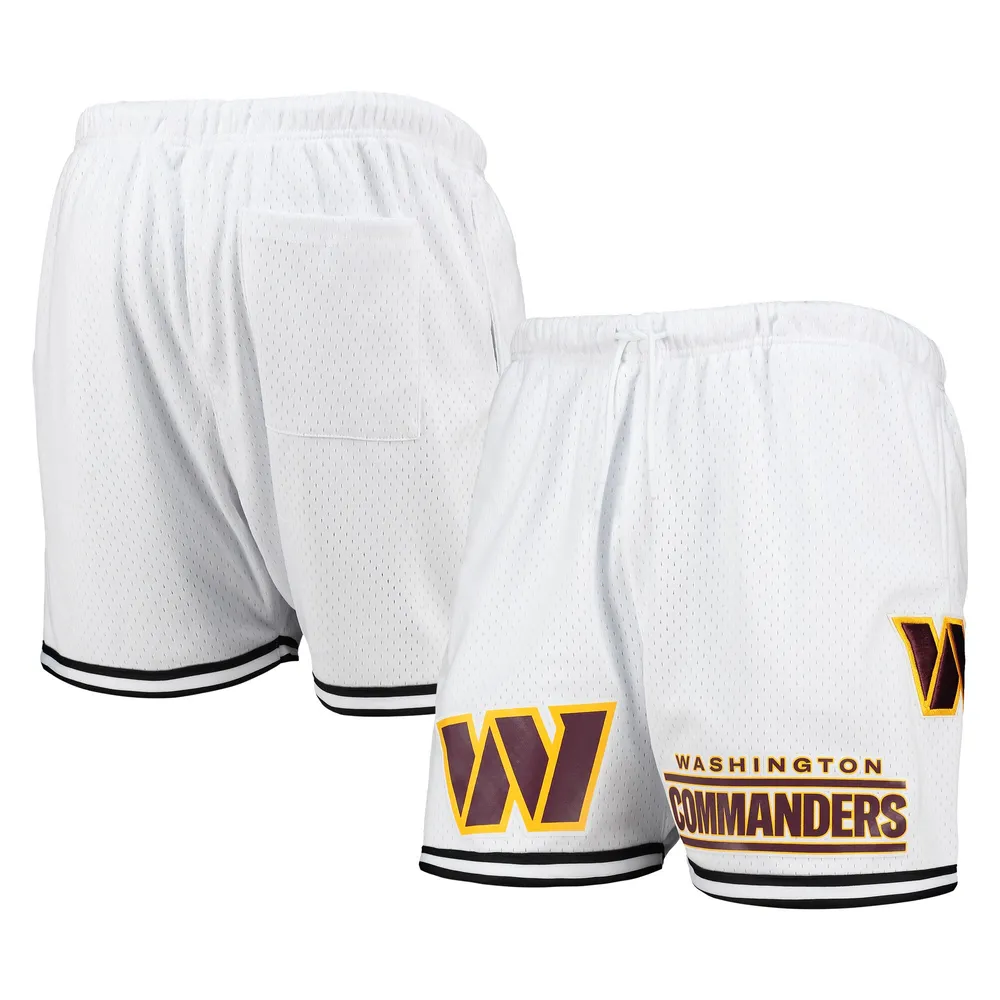 Lids Washington Commanders Pro Standard Mesh Shorts - White