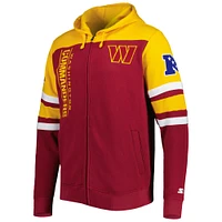 Veste à capuche Starter bordeaux Washington Commanders Extreme pour homme