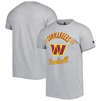 Men's Starter Heathered Gray Washington Commanders Prime Time T-Shirt