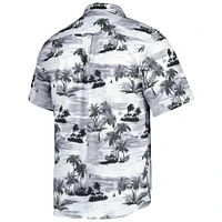 Men's Tommy Bahama Black Washington Commanders Sport Tropical Horizons Button-Up Shirt