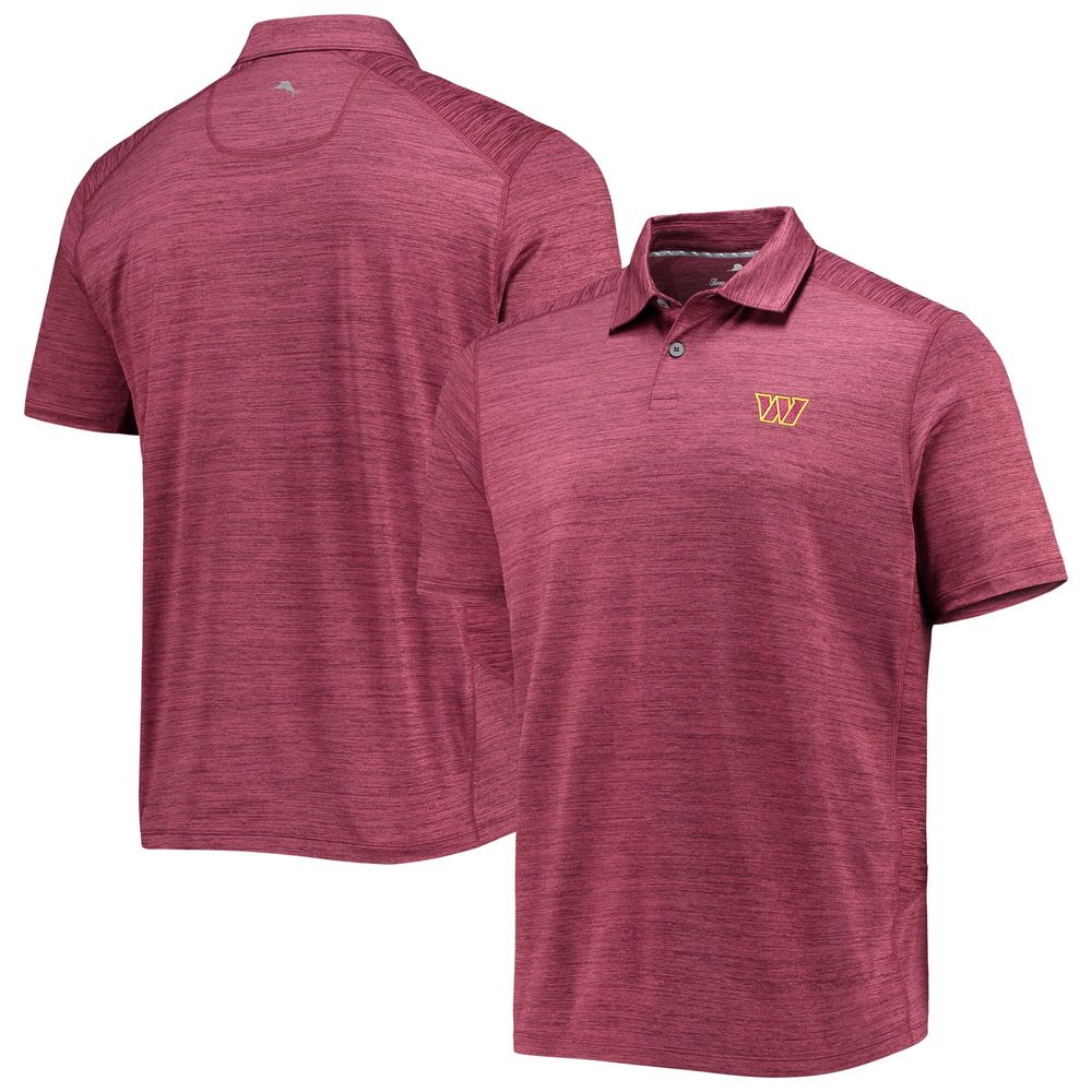 Men's Tommy Bahama Burgundy Washington Commanders Delray Polo