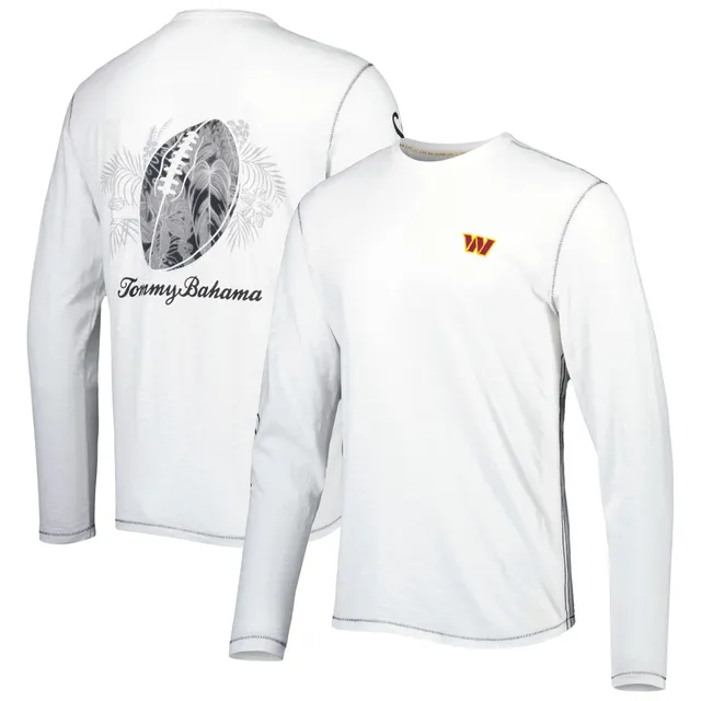 Cleveland Browns Tommy Bahama Laces Out Billboard Long Sleeve T-Shirt -  White