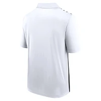 Men's White/Black Washington Commanders Sandlot Game Polo