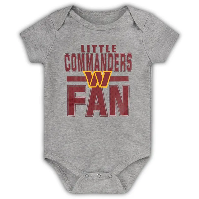 Lids Washington Commanders Newborn & Infant Little Fan Bodysuit