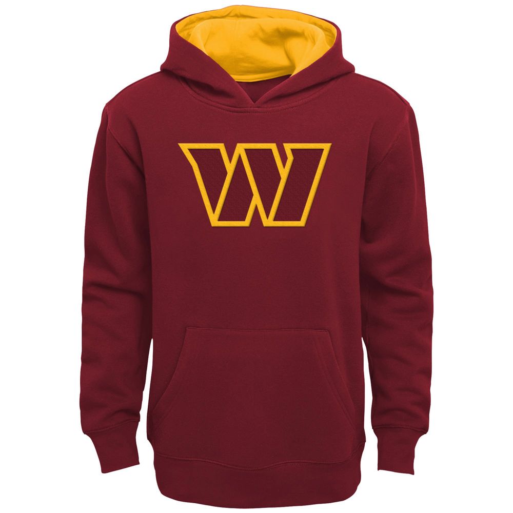 Preschool Burgundy Washington Commanders Prime Pullover Hoodie