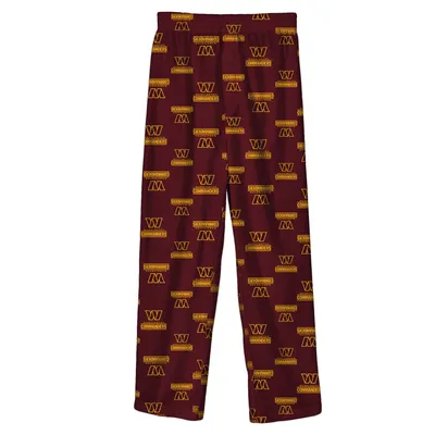 Washington Commanders Preschool Team Color Pajama Pants - Burgundy