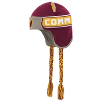 Bonnet en tricot bordeaux pour enfants d'âge préscolaire Washington Commanders Wordmark Ears Trooper