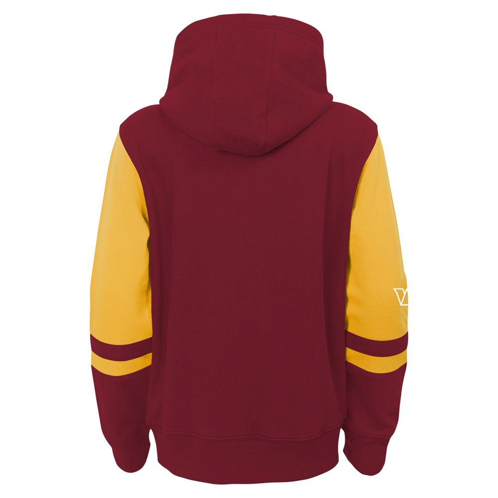 Preschool Burgundy Washington Football Team Stadium Full-Zip Hoodie