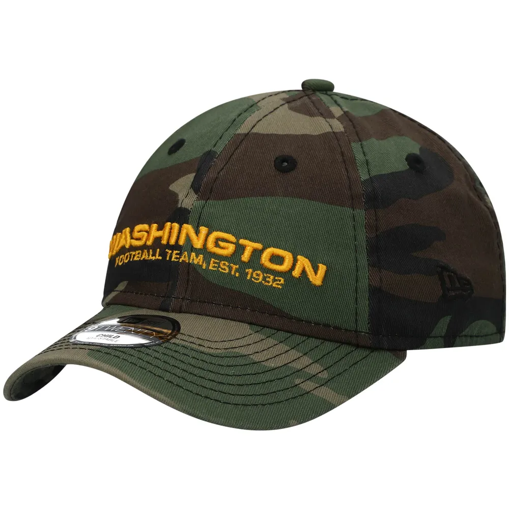 Men's New Era Black Washington Commanders 9TWENTY