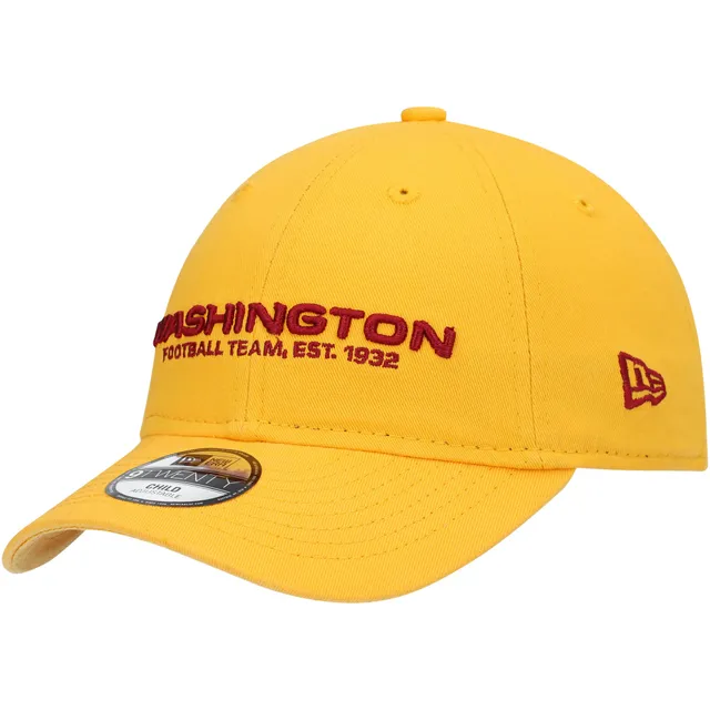 Lids Washington Commanders New Era Core Classic 2.0 9TWENTY Adjustable Hat  - Brown