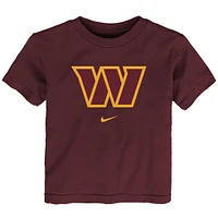 Preschool Nike Burgundy Washington Commanders Team Logo T-Shirt