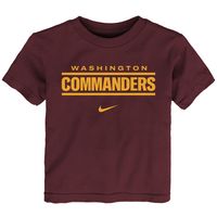 Preschool Nike Burgundy Washington Commanders Wordmark T-Shirt