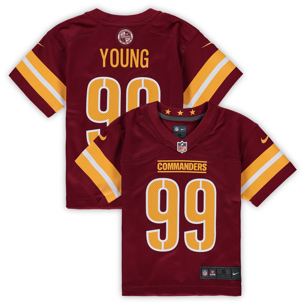 Preschool Nike Chase Young Burgundy Washington Commanders Game Jersey