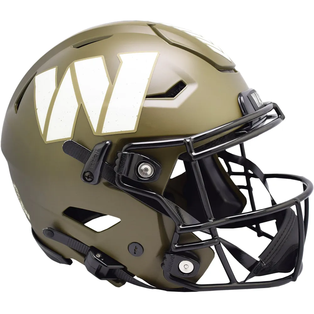 Washington Commanders Black 2022 Alternate On-Field NFL Revolution SPEED  Mini Football Helmet