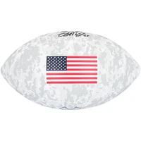Terry McLaurin Washington Commanders Autographed Wilson 2024 Salute To Service Football 