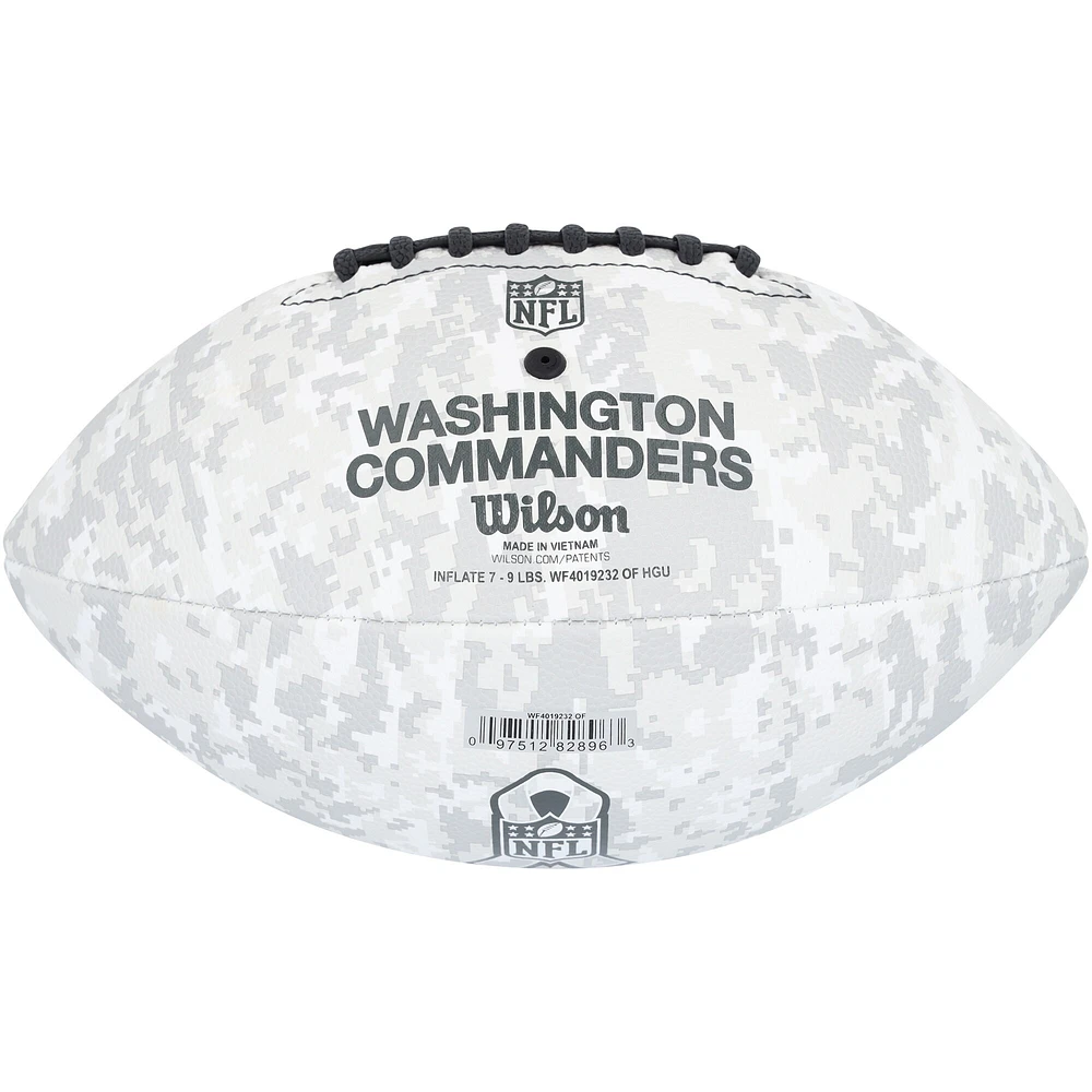Terry McLaurin Washington Commanders Autographed Wilson 2024 Salute To Service Football 