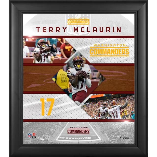 Lids Terry McLaurin Washington Commanders Fanatics Authentic Framed 15' x  17' Stitched Stars Collage