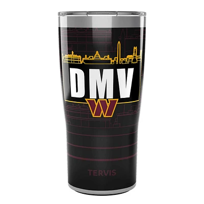 Tervis Washington Commandants 20oz. Gobelet en acier inoxydable avec couvercle coulissant DMV