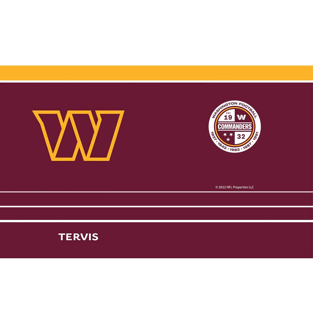 Commandants Tervis Washington 20 oz. Gobelet en acier inoxydable MVP