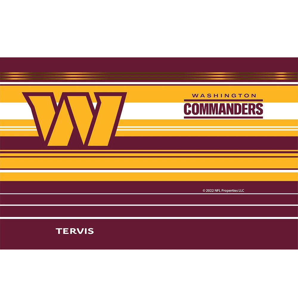 Tervis Washington Commandants 30oz. Gobelet à rayures Hype