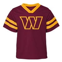 Toddler Burgundy/Gold Washington Commanders Red Zone V-Neck Jersey Top & Pants Set
