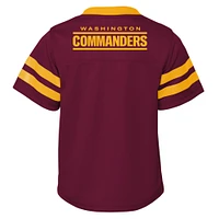 Toddler Burgundy/Gold Washington Commanders Red Zone V-Neck Jersey Top & Pants Set