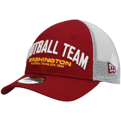 Men's New Era Burgundy Washington Football Team Alternate Logo Essential  59FIFTY Fitted Hat