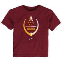 Toddler Nike Burgundy Washington Commanders Football Wordmark T-Shirt