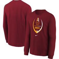 Toddler Nike Burgundy Washington Commanders Icon Long Sleeve T-Shirt