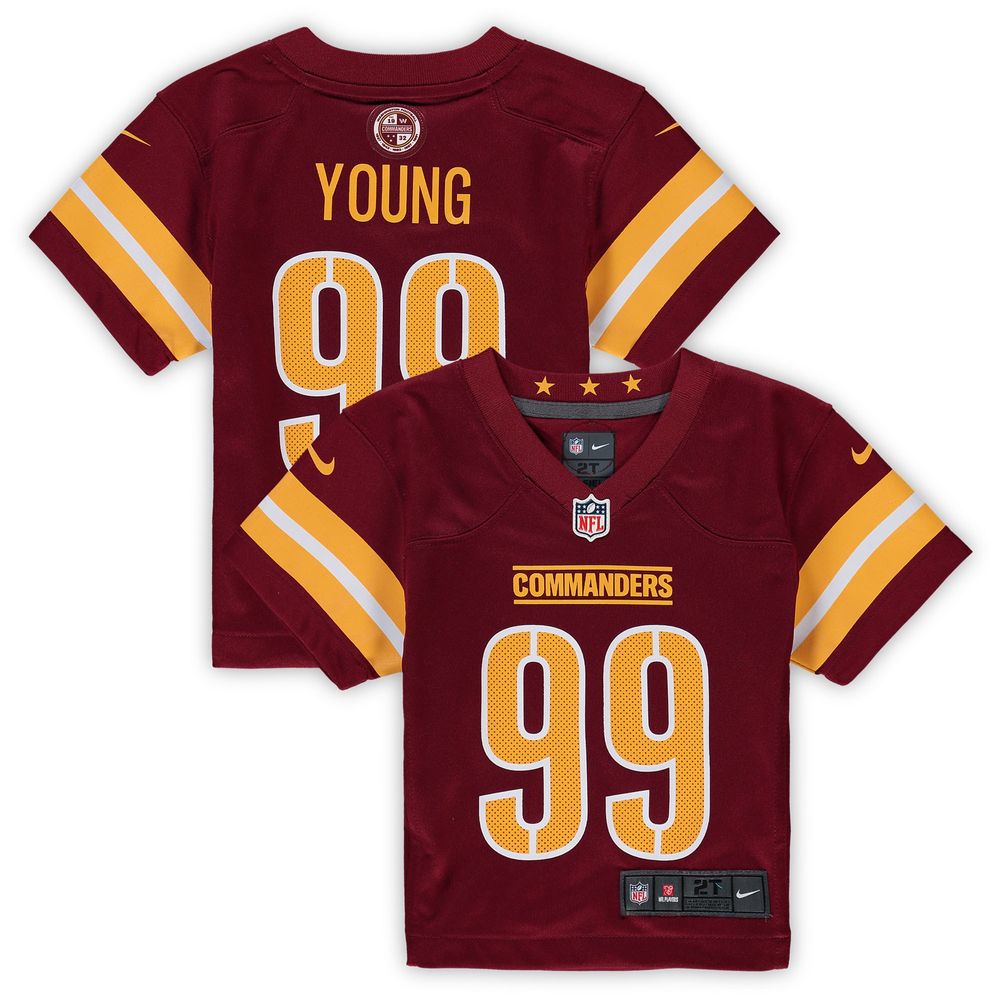 Women's Chase Young Burgundy Washington Football Team Player Jersey