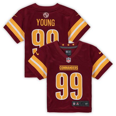 Toddler Nike Chase Young Burgundy Washington Commanders Game Jersey