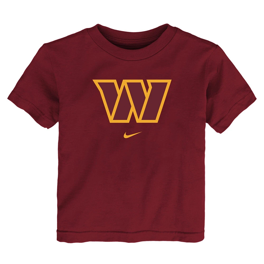 T-shirt rouge avec logo des commandants de Washington Outerstuff pour tout-petits