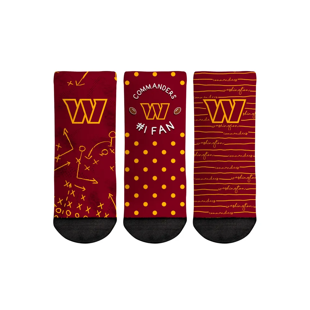 Washington Commanders Socks, Commanders Crew Socks