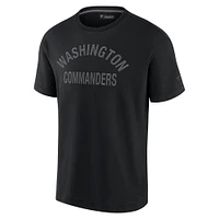 Unisex Fanatics Black Washington Commanders Elements Super Soft Short Sleeve T-Shirt