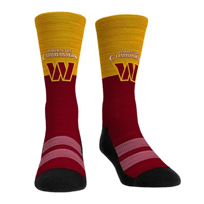 Washington Commanders Rock Em Socks Unisex Throwback Three-Pack Crew Sock Set